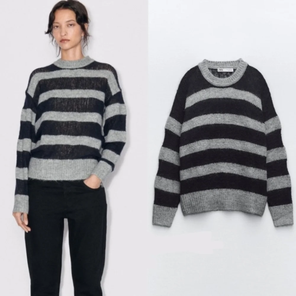 ZARA Stripe Sweater - Picture 1 of 5